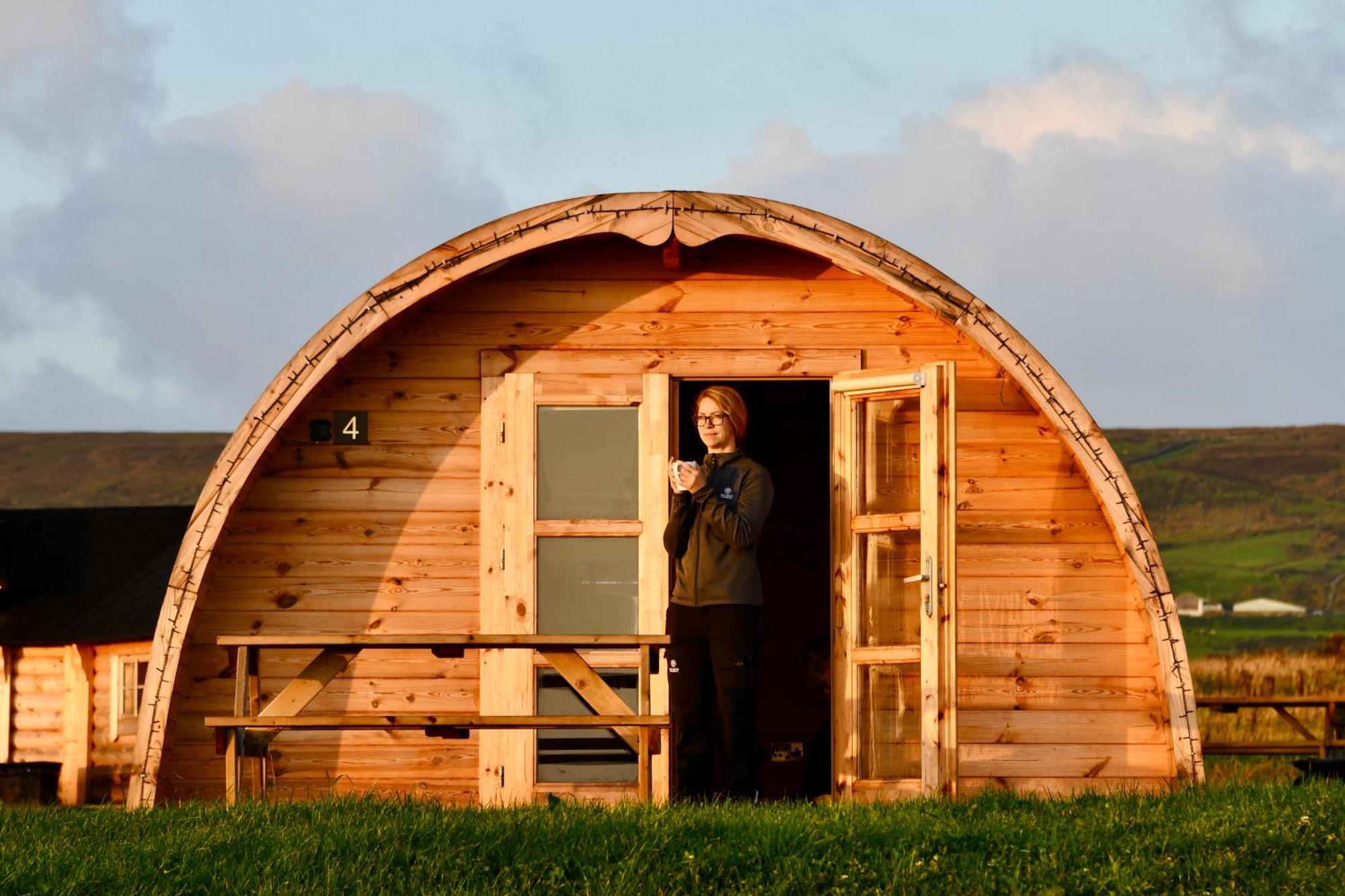 Ceide Glamping Hotel Ballycastle  Exterior foto