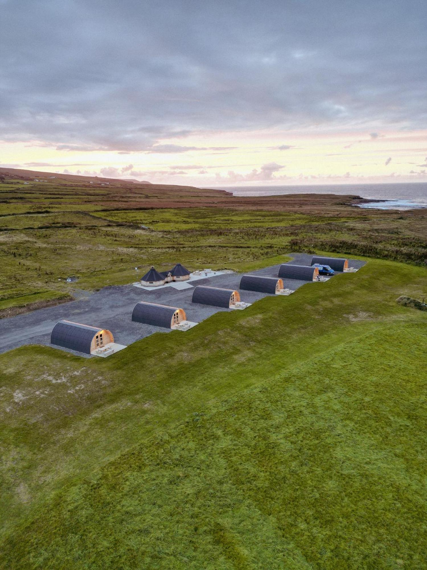 Ceide Glamping Hotel Ballycastle  Exterior foto